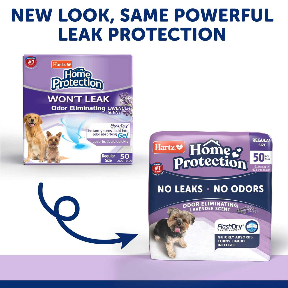 Lavender Scent Odor Eliminating Dog Pads N695