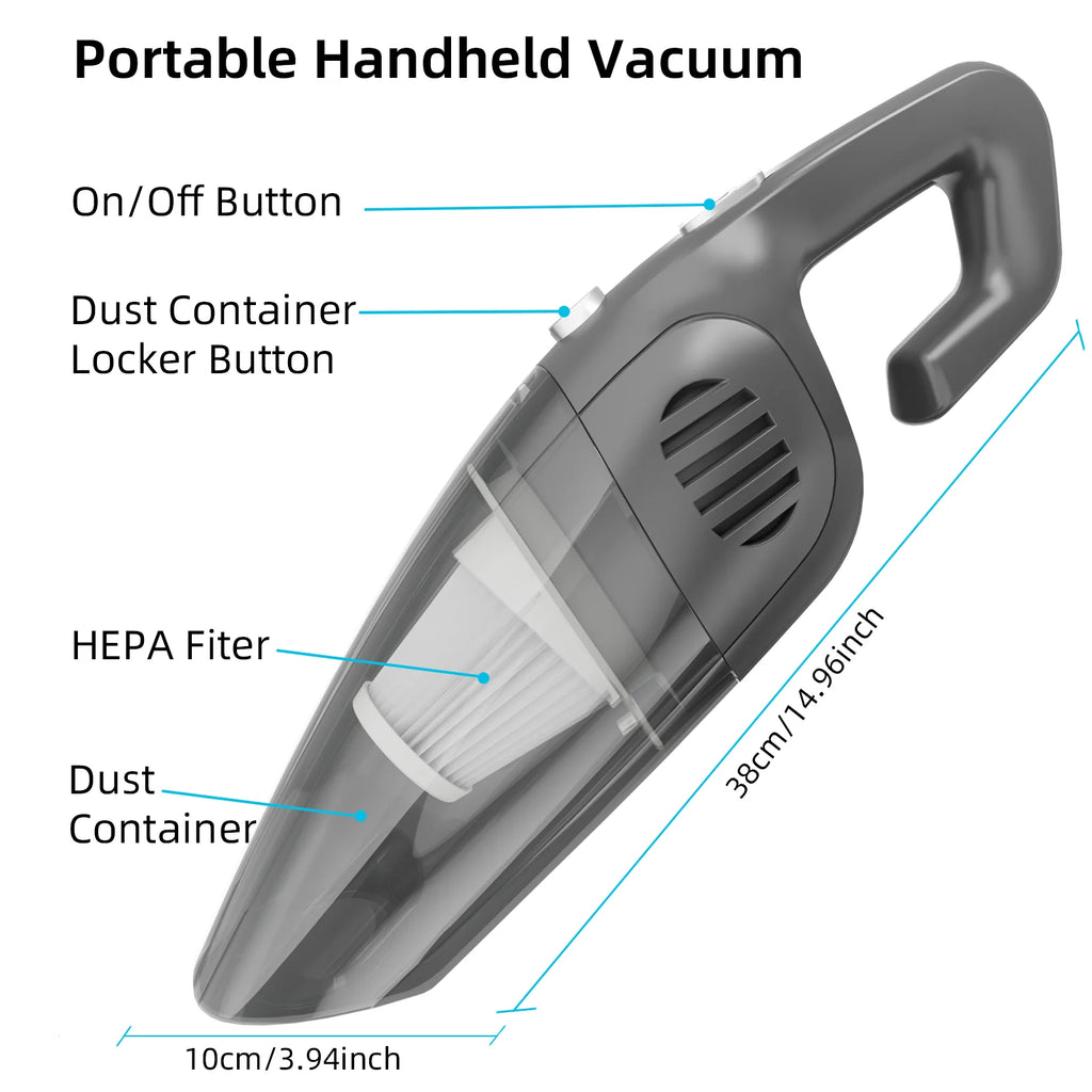 Cordless Handheld Car Vacuum Cleaner G659446
