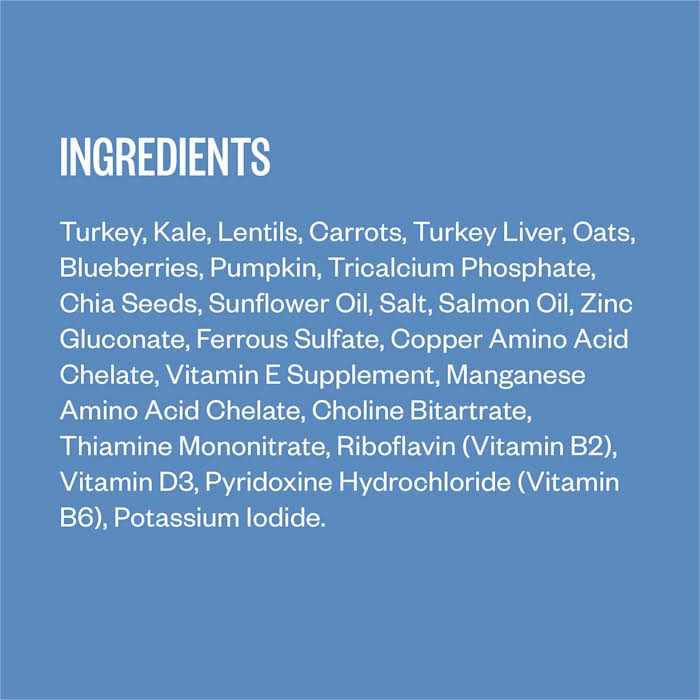 Turkey Dish with Blueberries Frozen Dog Food Q761773