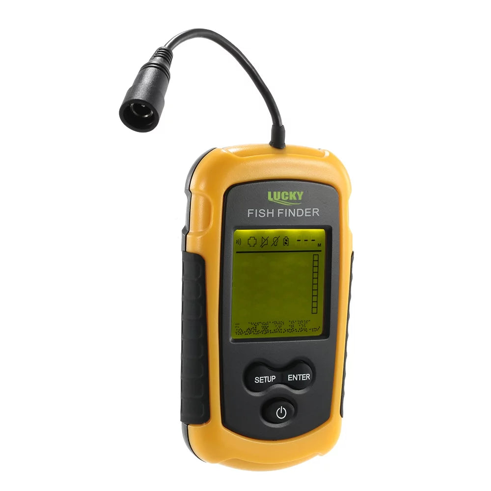 Portable Wired Fish Finder 100M Depth Sonar W40482