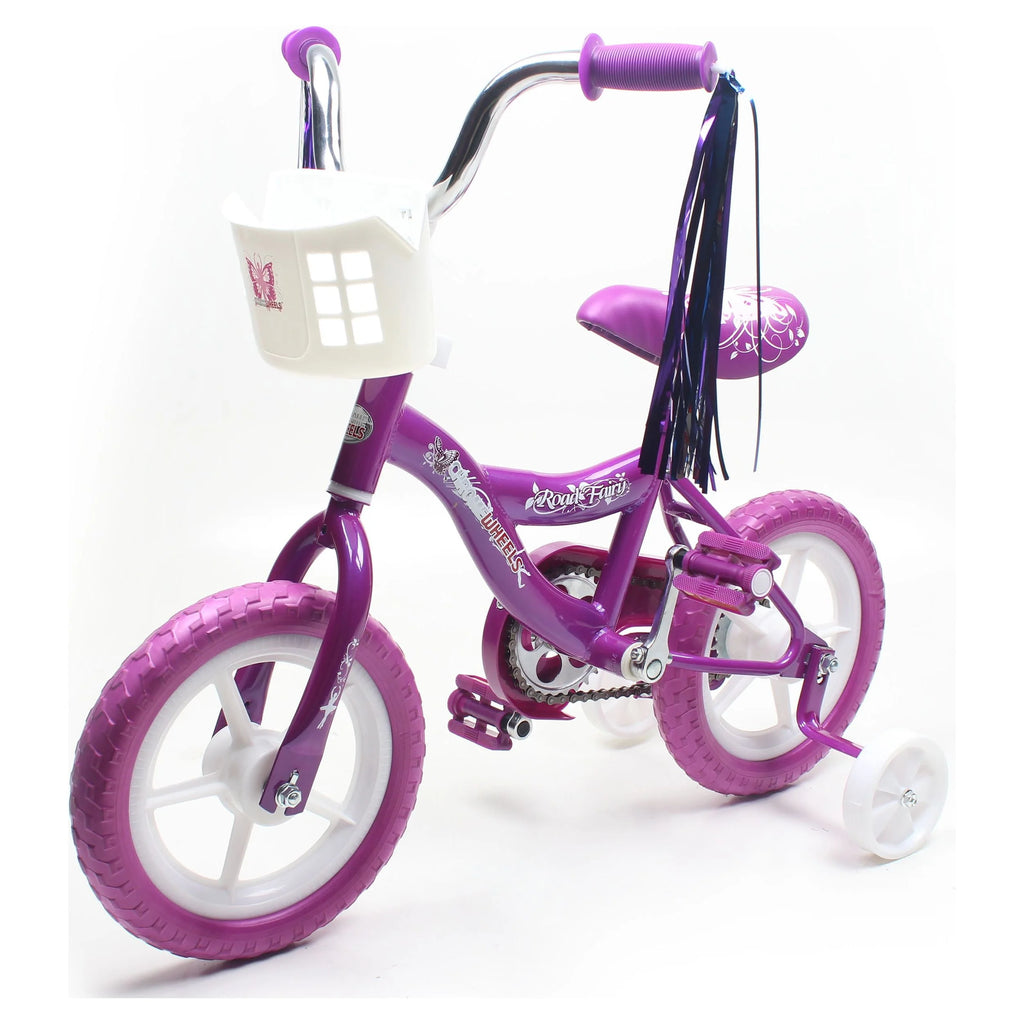 12 In. Kids Bike with Training Wheels and Coaster Brake O415733