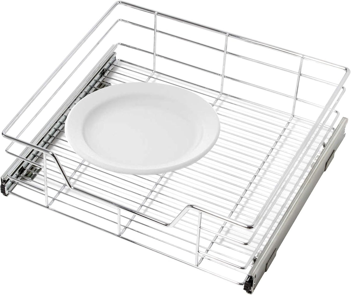 Extra Large Pull-Out Steel Metal Cabinet Organizer Q30470