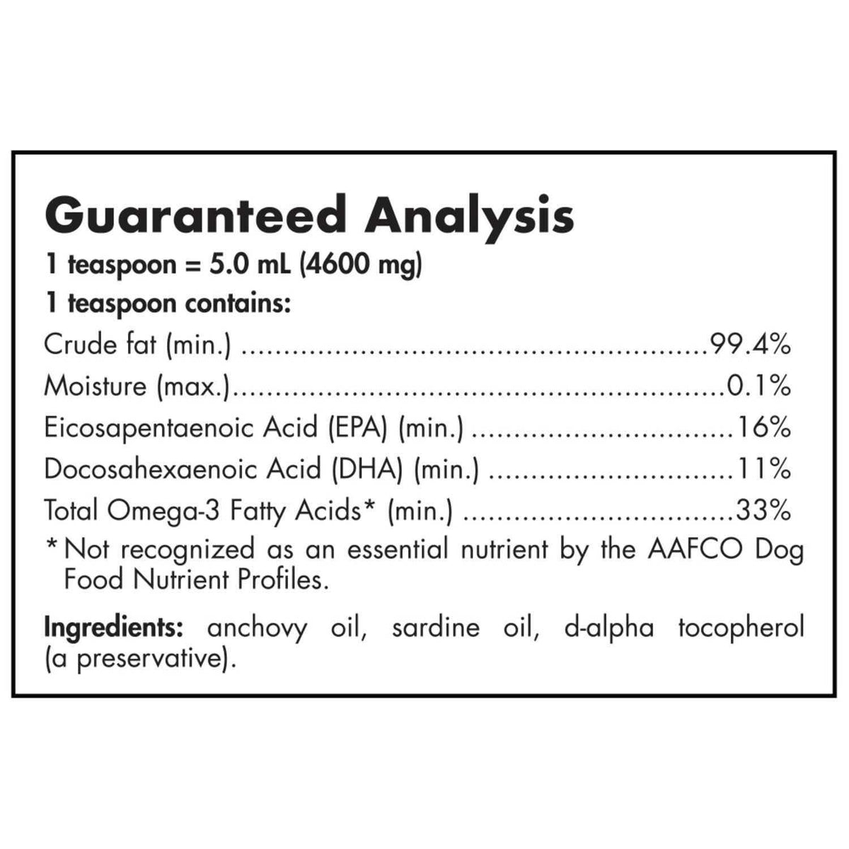 Omega 3 Pet C50122