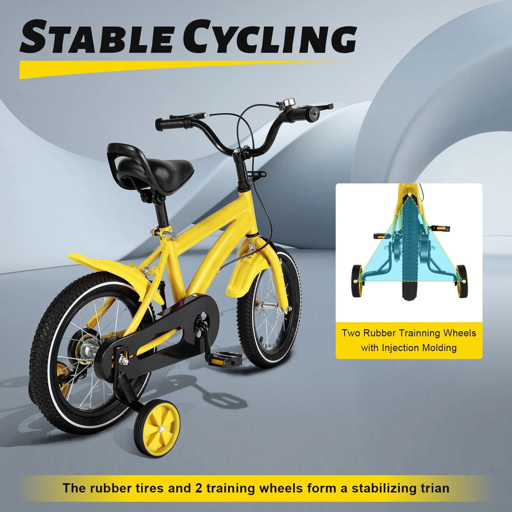 14 Children's Bicycle with Removable Training Wheels N458