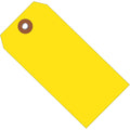 Yellow Plastic Shipping Tags, 100/Case A85879