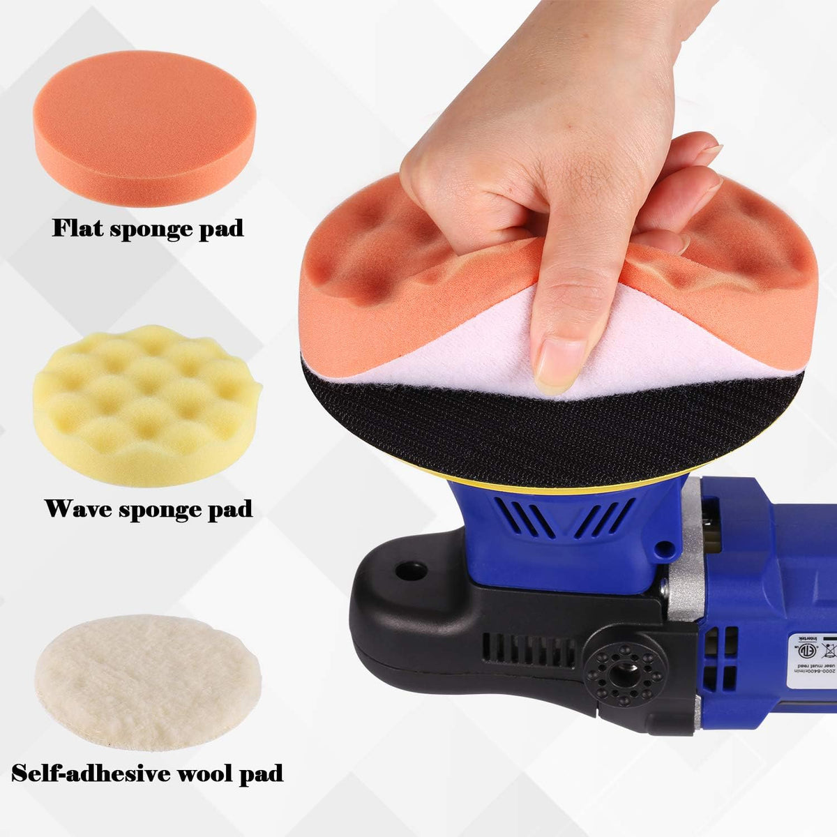 650W 6 Variable Speeds Car Polisher T12611