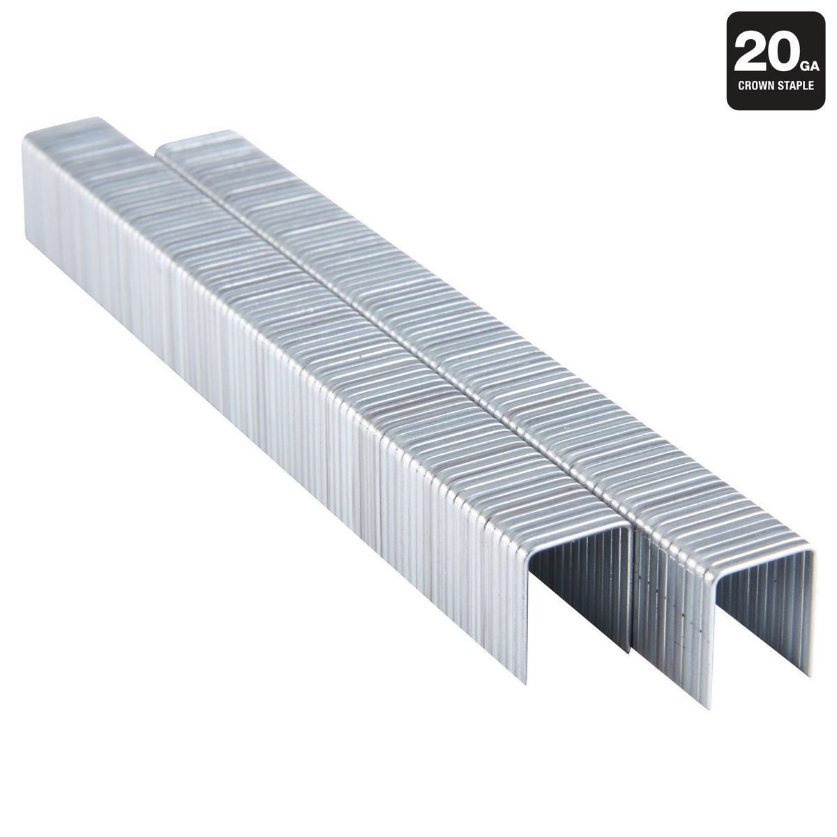 1/2 in. x 7/16 in. 20 GA Galvanized Staples, 5040 Piece L38818