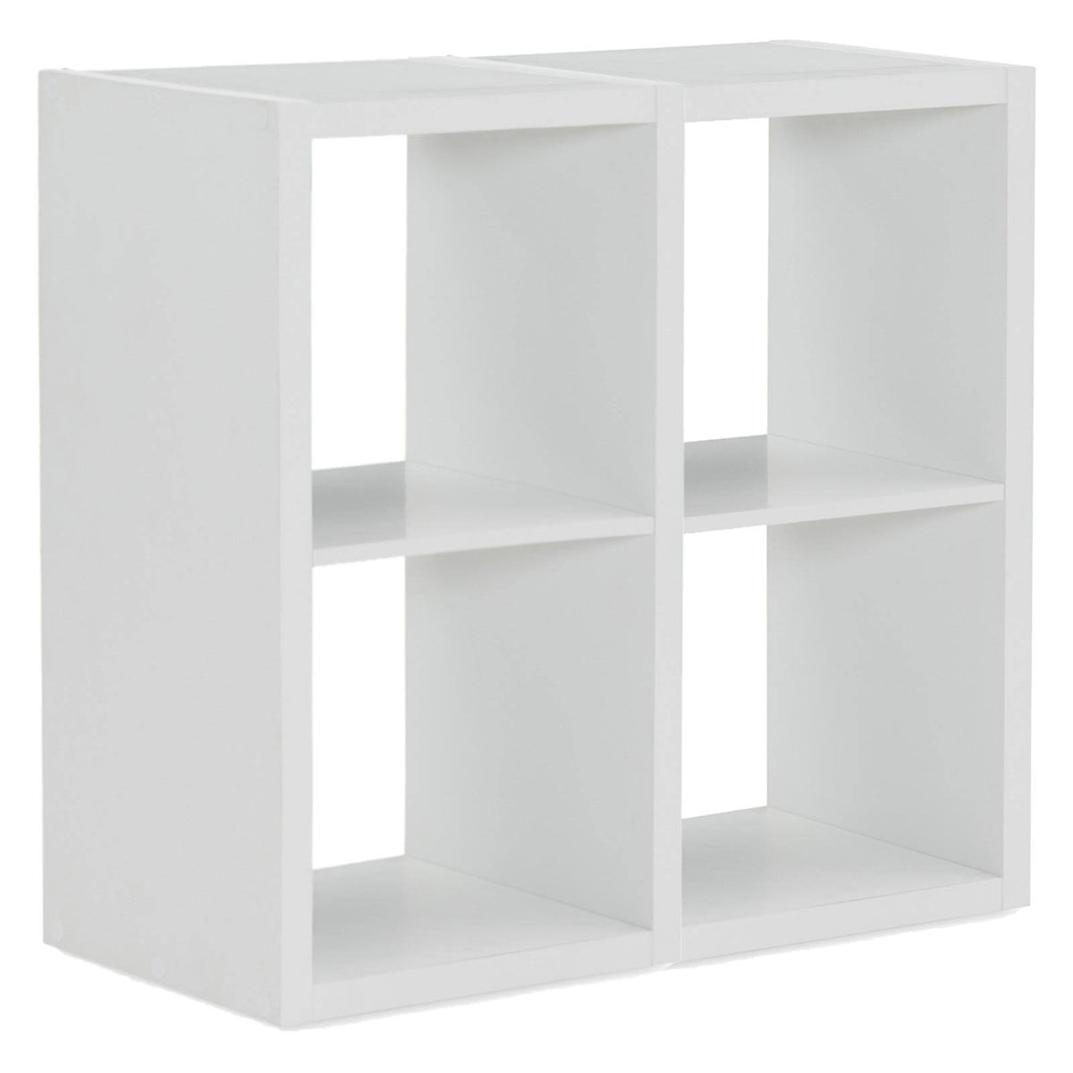 White 4 Cubby Storage Cabinet U263426