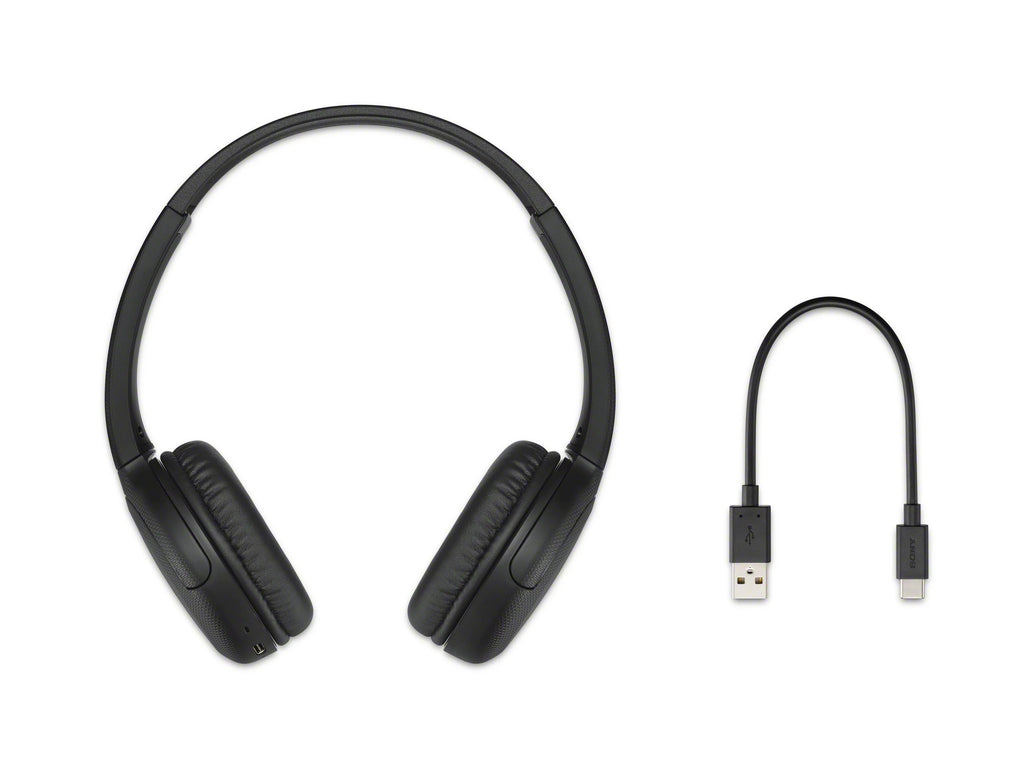 Wireless On-Ear Headphones with Mic Black J360703