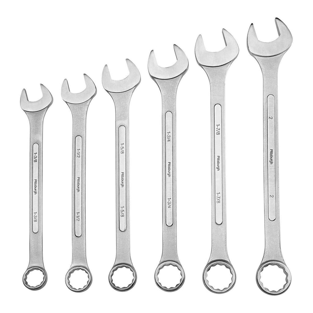 6-Piece SAE Combination Wrench Set D241029