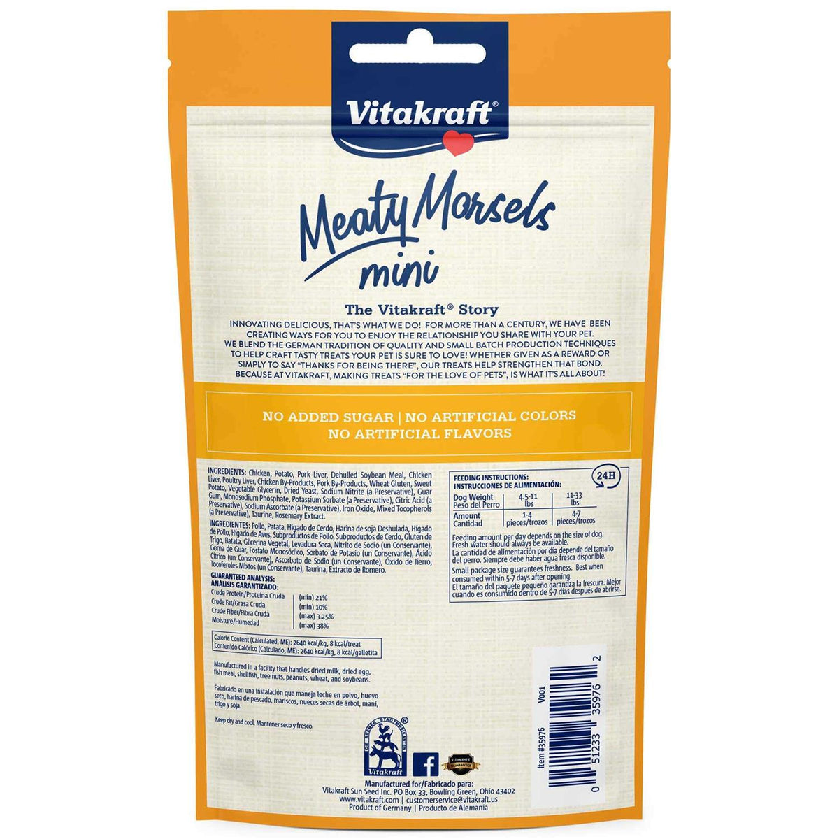 Chicken Recipe with Beef & Carrots Dog Treat M574
