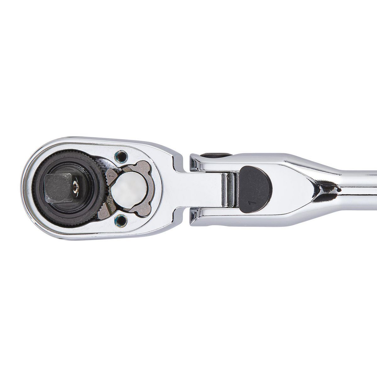 1/4 in. Drive 9 in. Long Locking Flex Ratchet with Comfort Grip A496901