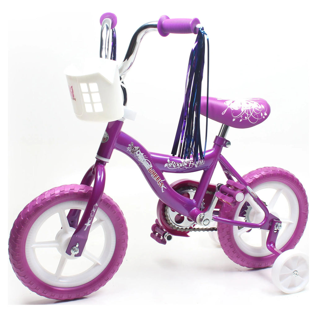 12 In. Kids Bike with Training Wheels and Coaster Brake O415733