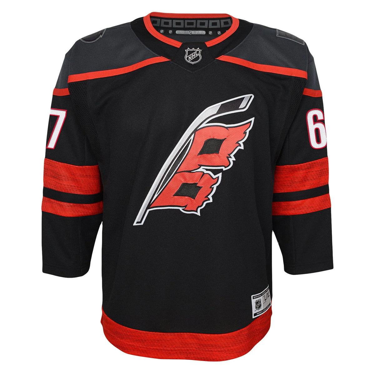 Black Carolina Hurricanes Home Premier Player Jersey H95042