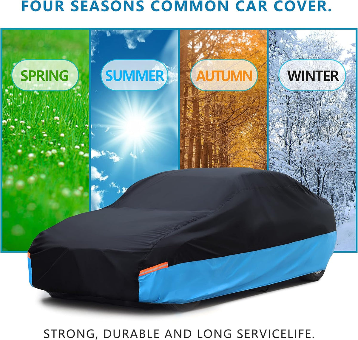 Waterproof All Weather Full Car Cover H836392