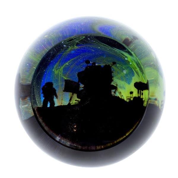 Glass Paperweight F9069