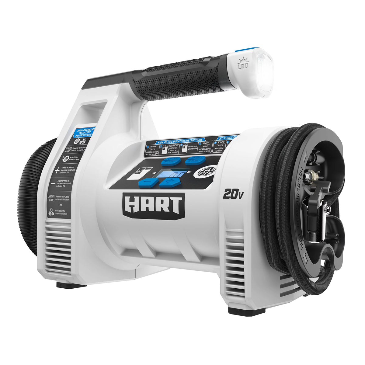 20-Volt Cordless Dual Function Digital Inflator H1583