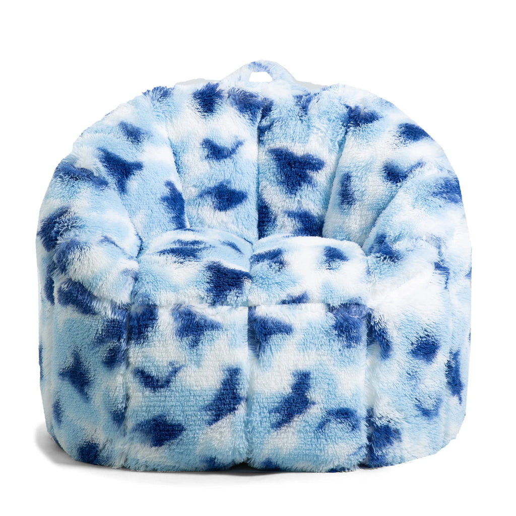 Leopard Print 2.5 feet Faux Fur Bean Bag Chair E4805