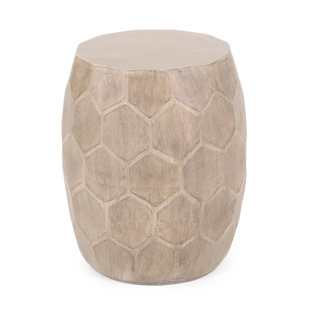Lightweight Concrete Outdoor Side Table A5019