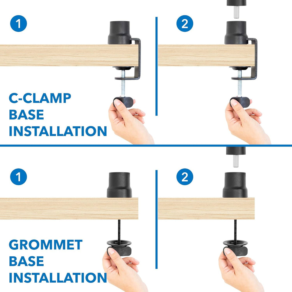 Adjustable Microphone Boom Arm with Cable Management E283372