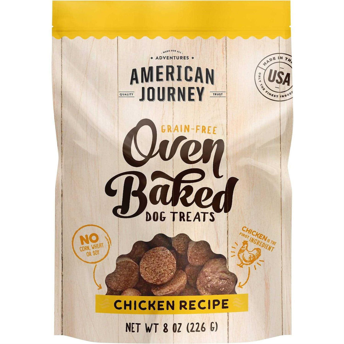 Peanut Butter Grain-Free Oven Baked Crunchy Biscuit Dog Treats L843