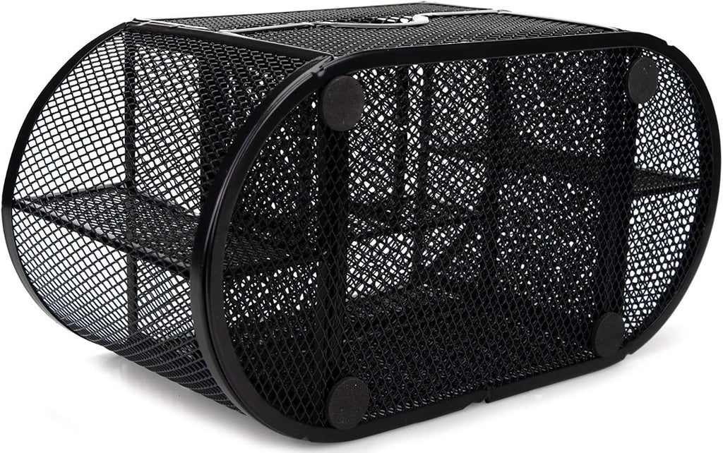 2 Pack 9 Compartments Mesh Desk Organizer with Drawer O124450