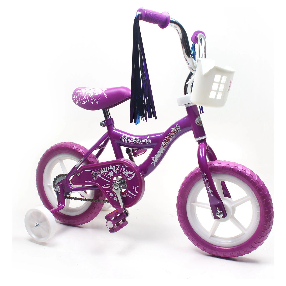 12 In. Kids Bike with Training Wheels and Coaster Brake O415733