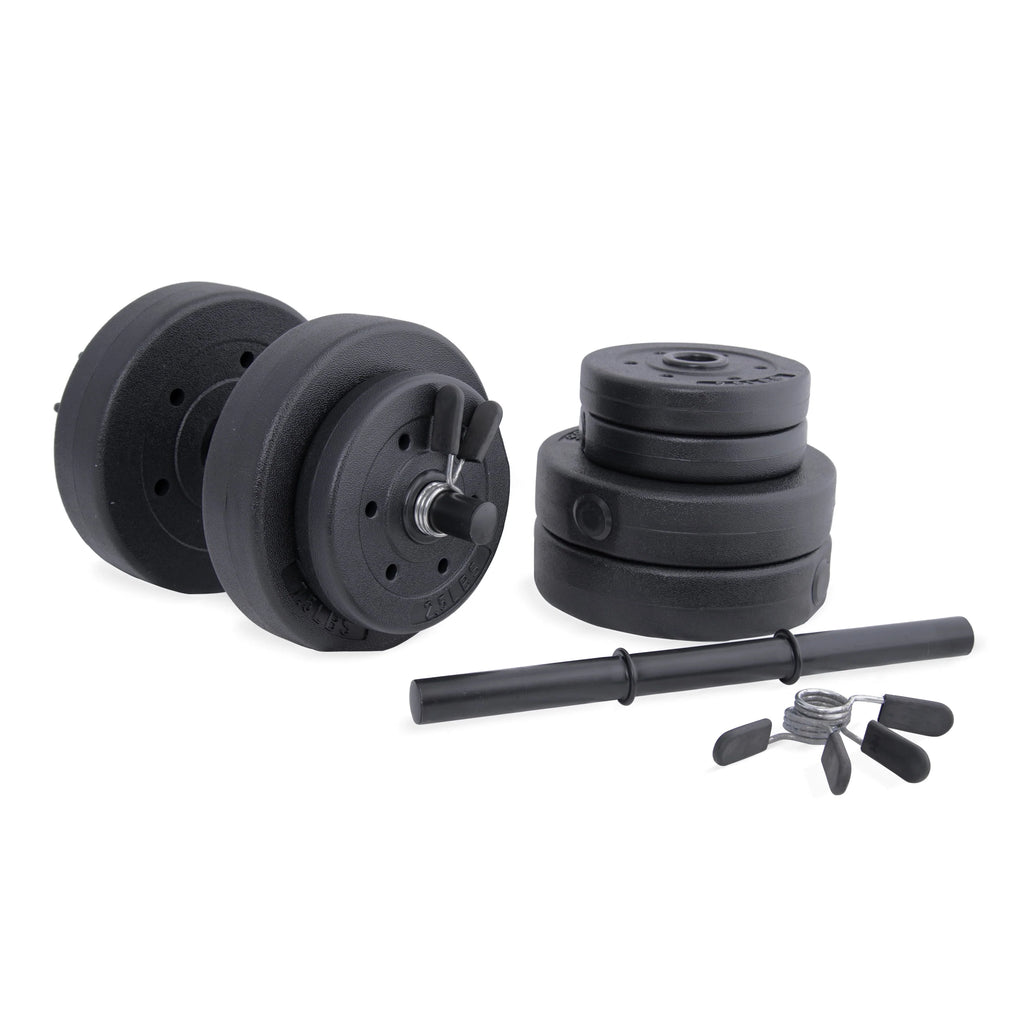 40-Pound Vinyl Dumbbell Set Q821913