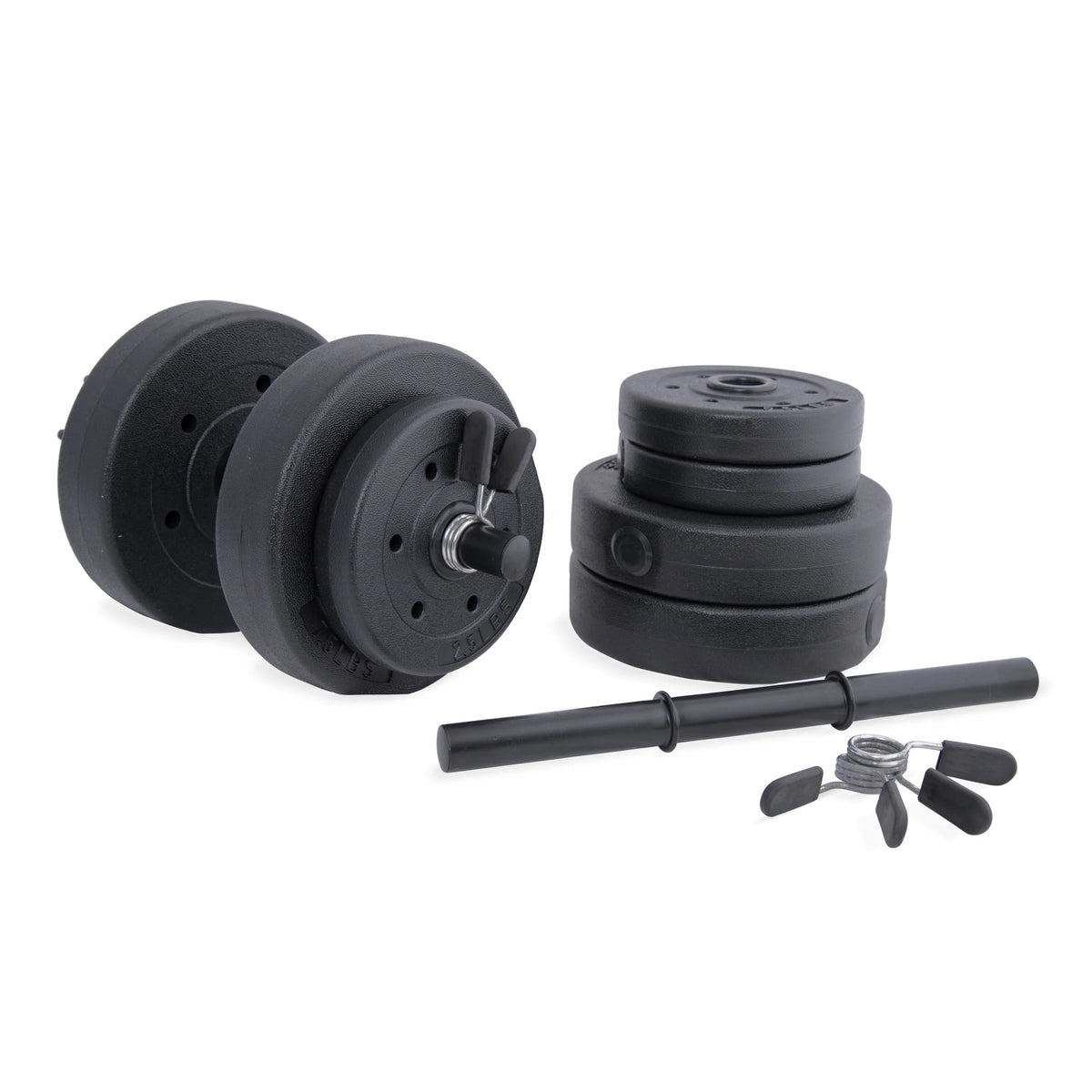 40-Pound Vinyl Dumbbell Set Q821913