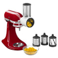 White Slicer/Shredder Attachment K111509