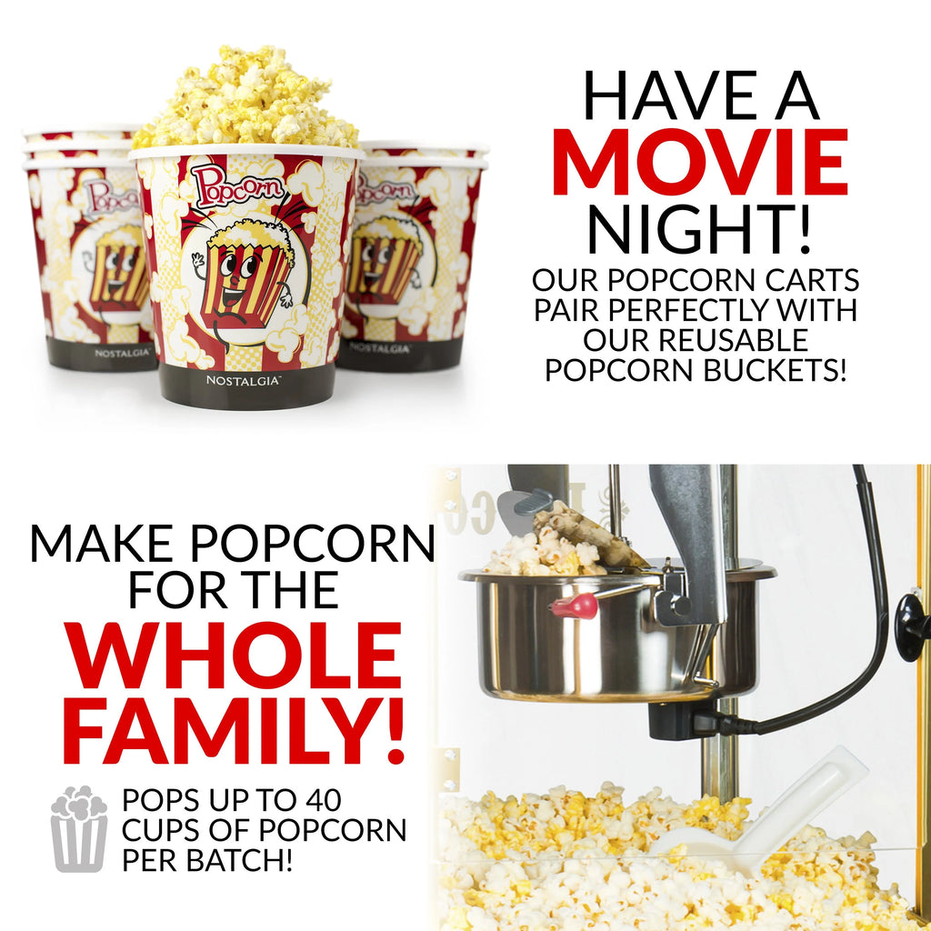 10-Ounce Popcorn & Concession Cart J29142