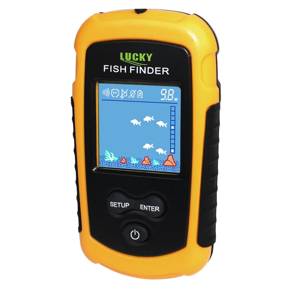 Portable Wired Fish Finder 100M Depth Sonar W40482