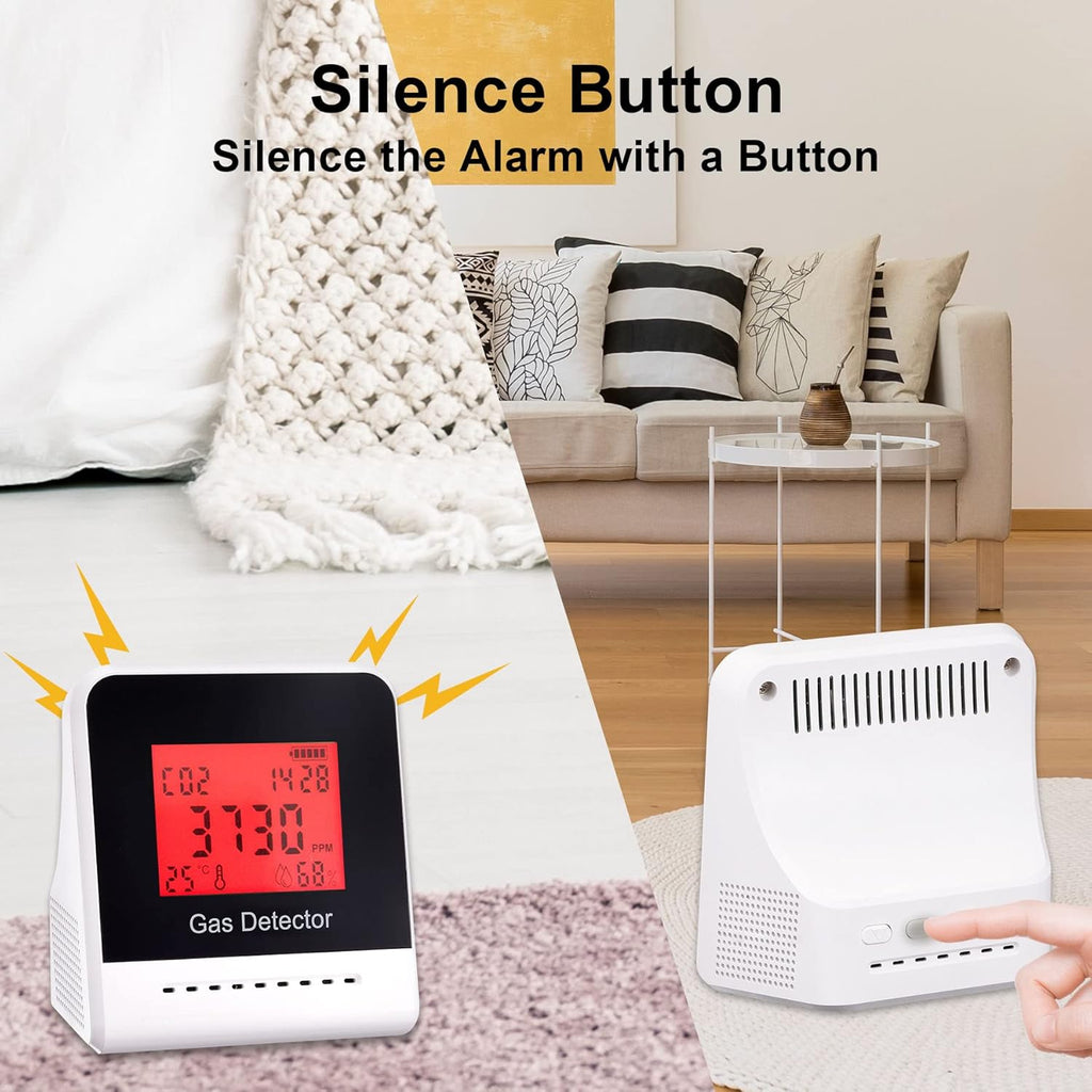 CO2 Detector Air Quality Monitor with NDIR Sensor R361817