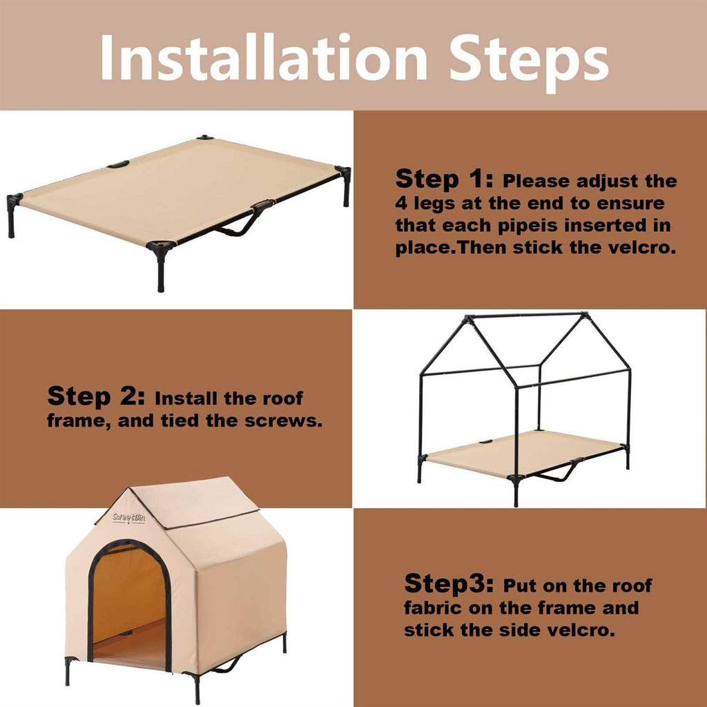 Dog Houses with Waterproof W95589