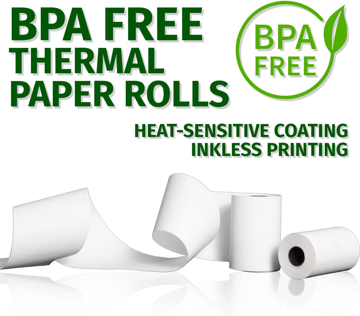 Thermal Paper Receipt Rolls 3 1/8 x 230 ft 50 Rolls Z645