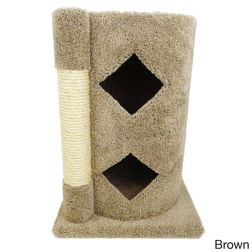 2-Story Solid Wood Cat Condo A210008