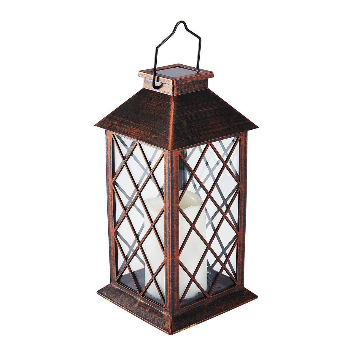 11 in. Solar LED Lantern X3936