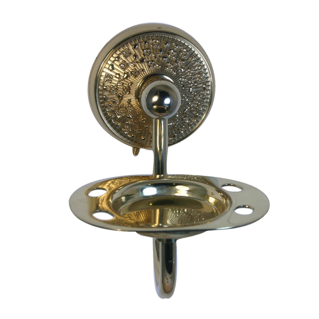Polished Brass Tumbler/Toothbrush Holder U23171