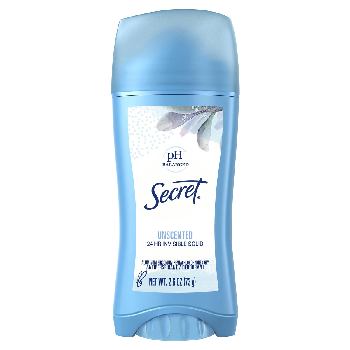 Women's Unscented Invisible Solid Antiperspirant and Deodorant 2.6 oz W863