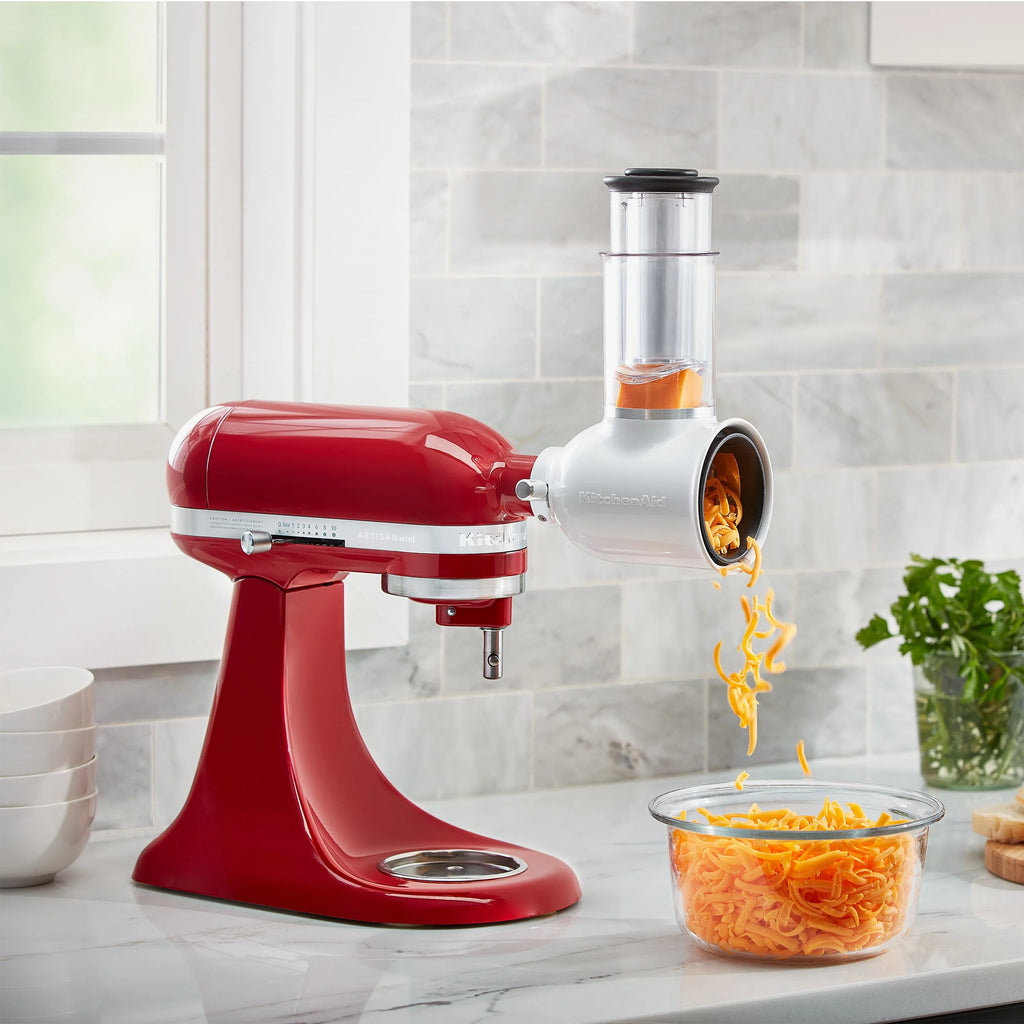 White Slicer/Shredder Attachment K111509