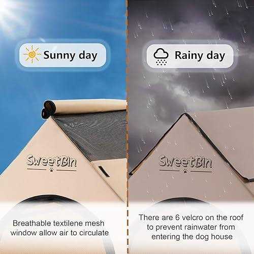 Dog Houses with Waterproof W95589