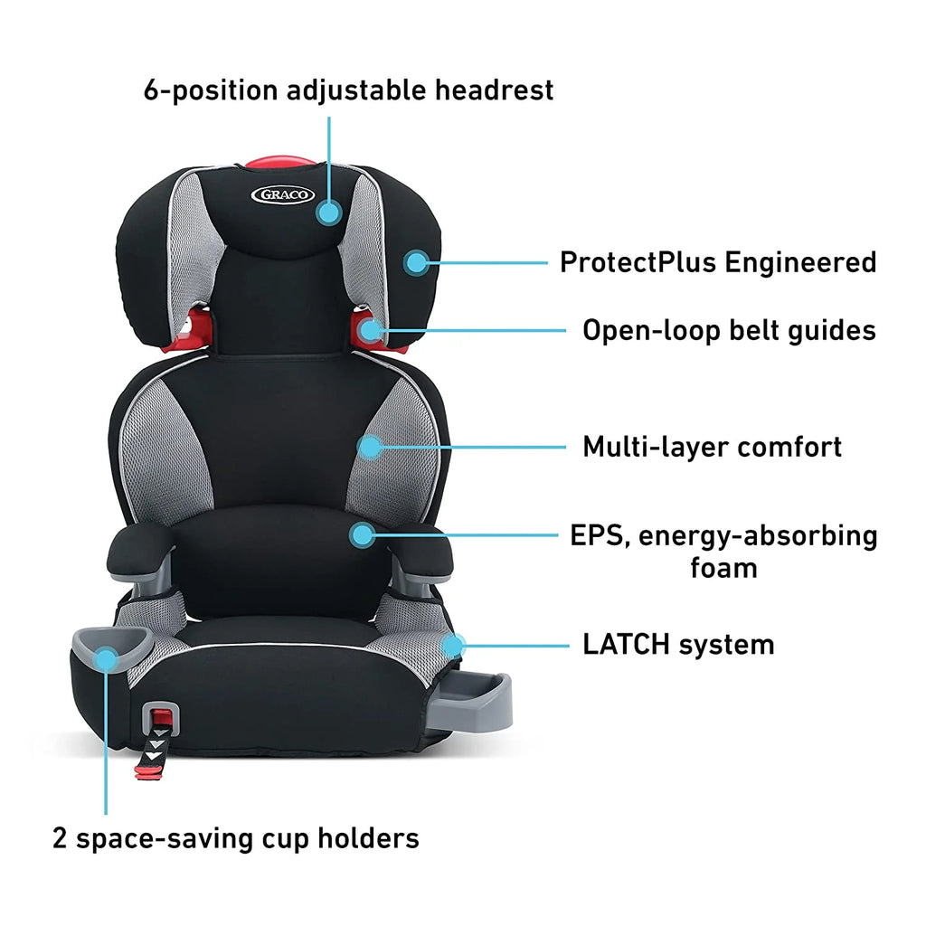 Highback Booster Seat with Latch System Q813