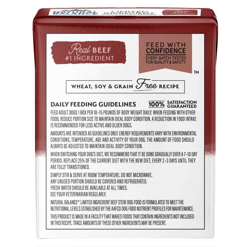 Limited Ingredient Stew Wet Dog Food S278