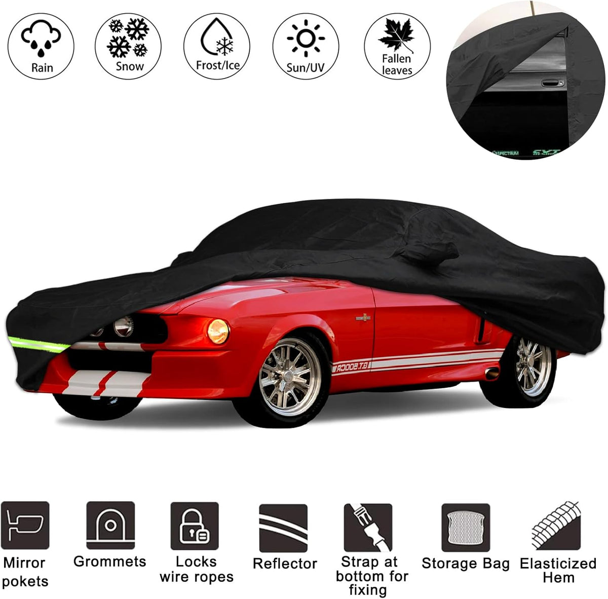 Waterproof Car Cover 190T L68842
