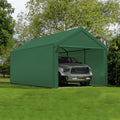 10 x 20ft Steel Carport with Side Walls O815