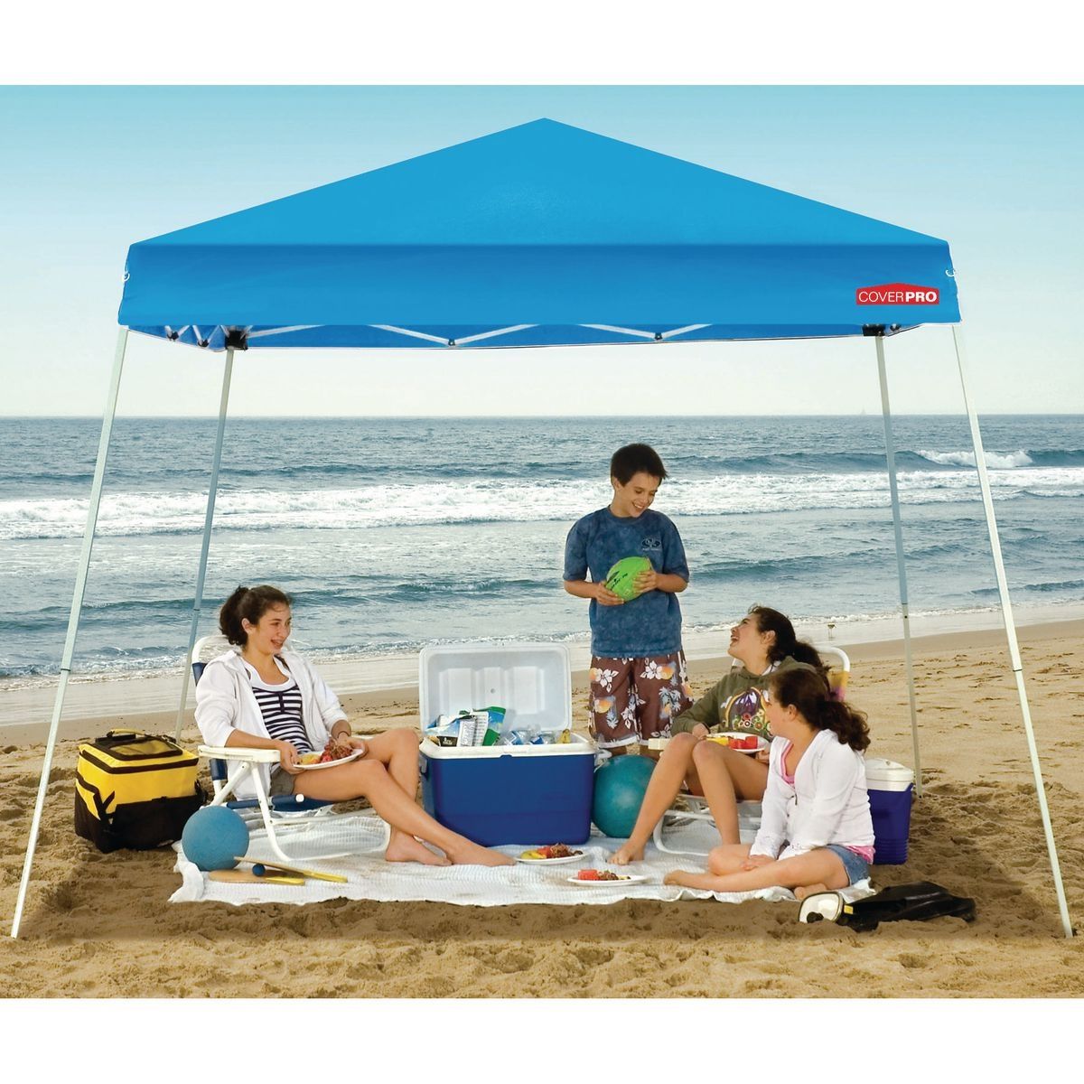 10 ft. x 10 ft. Slant-Leg Pop-Up Canopy W76891