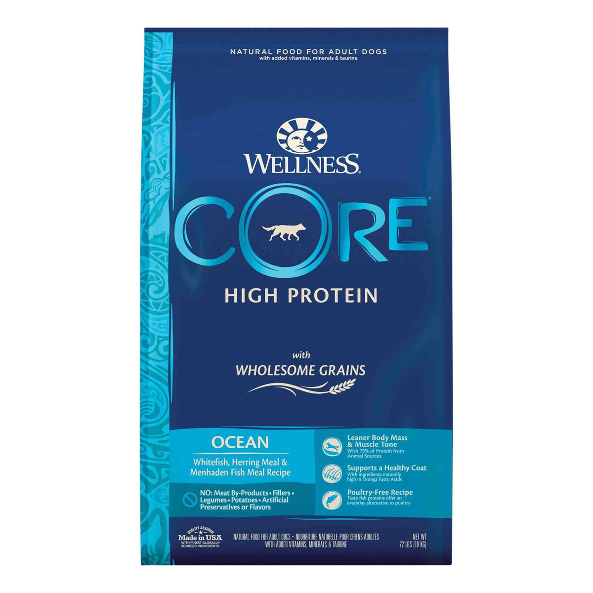 High Protein Wholesome Grains Dry Dog Food C119099