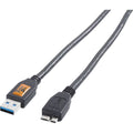USB 3.0 Male Type-A to USB 3.0 Micro-B Cable 10ft Black T62399