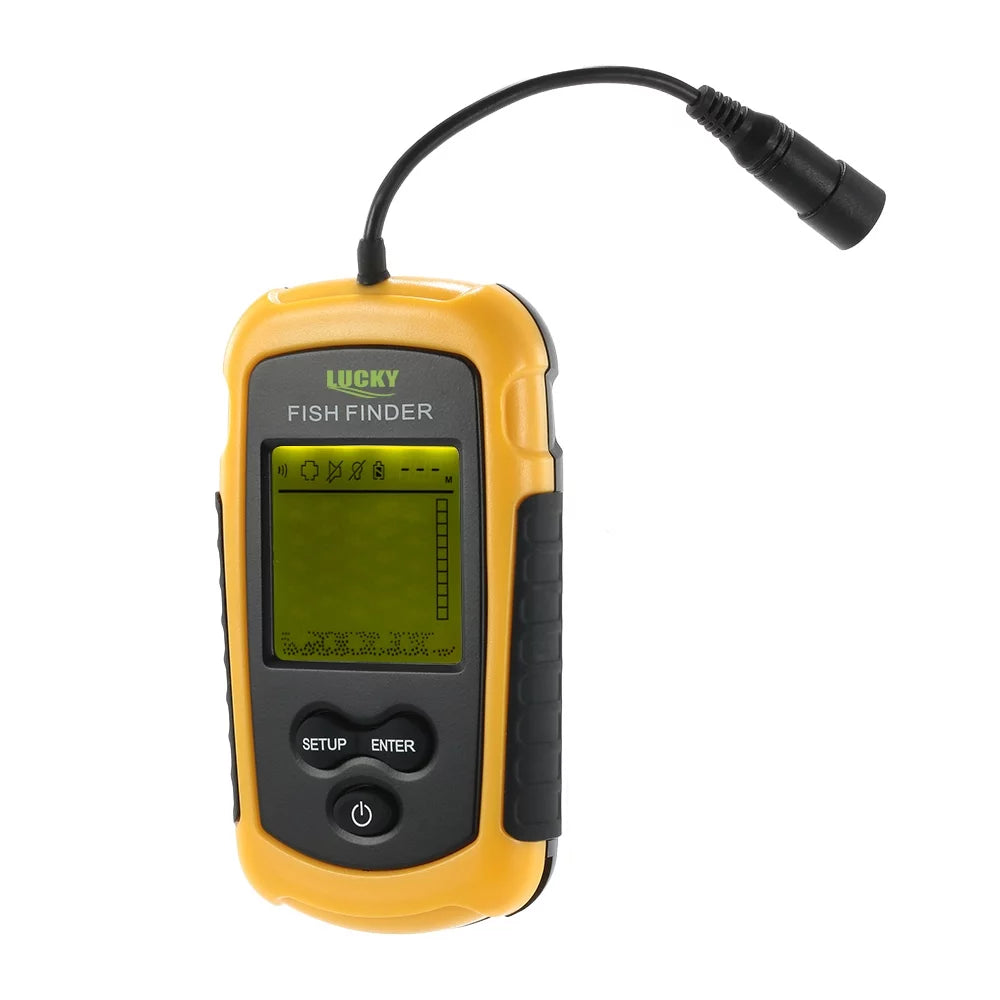 Portable Wired Fish Finder 100M Depth Sonar W40482