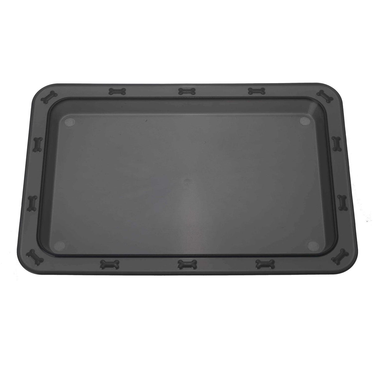Black Dinner Tray P6880